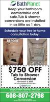 TruHome dba Bath Planet - Ad from 2025-10-01