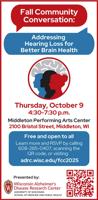 WI ALZHEIMERS DISEASE RESEARCH CNTR - Ad from 2025-09-28