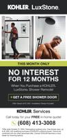 Kohler/ Luxe Showers - Ad from 2025-10-05