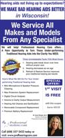Professional Hearing Care - Ad from 2025-10-08