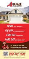 A1 GARAGE SETUP - BEAR ALLEY MARKETING - Ad from 2025-10-05