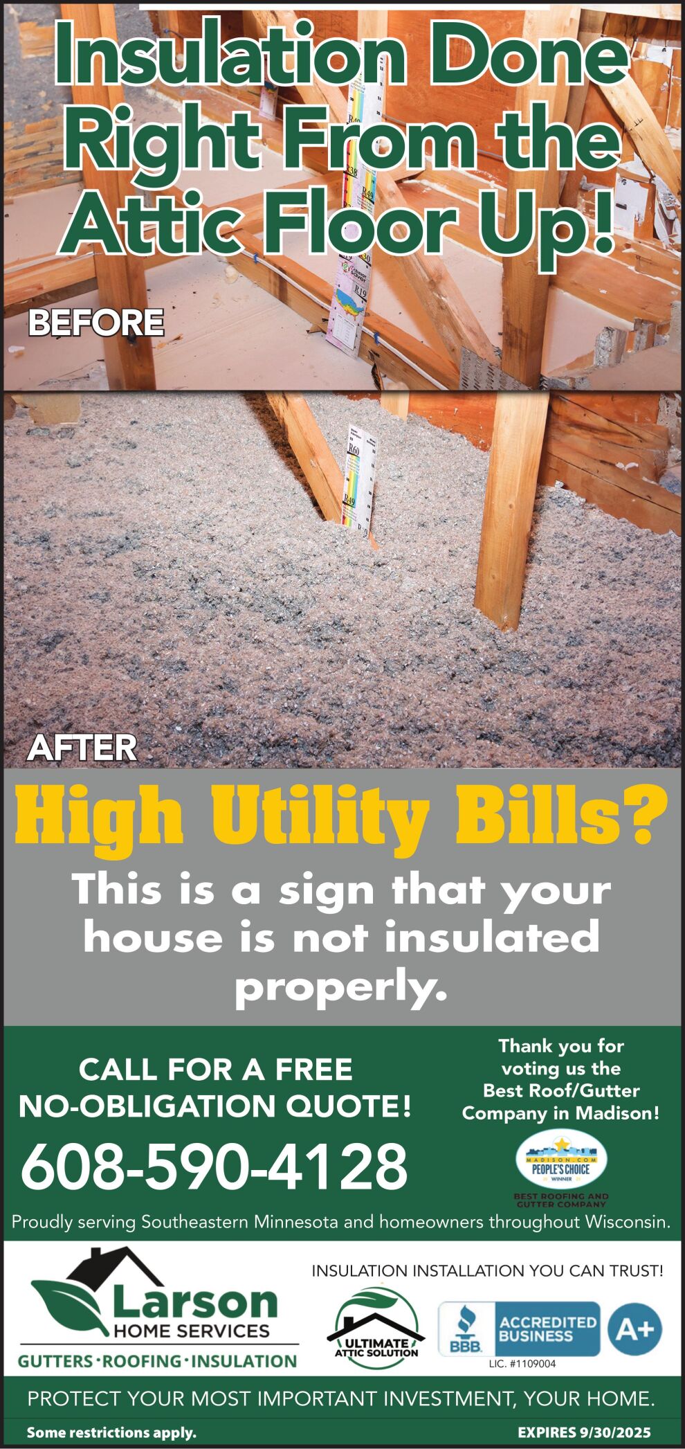 Larson Home Services - Ad from 2025-10-22