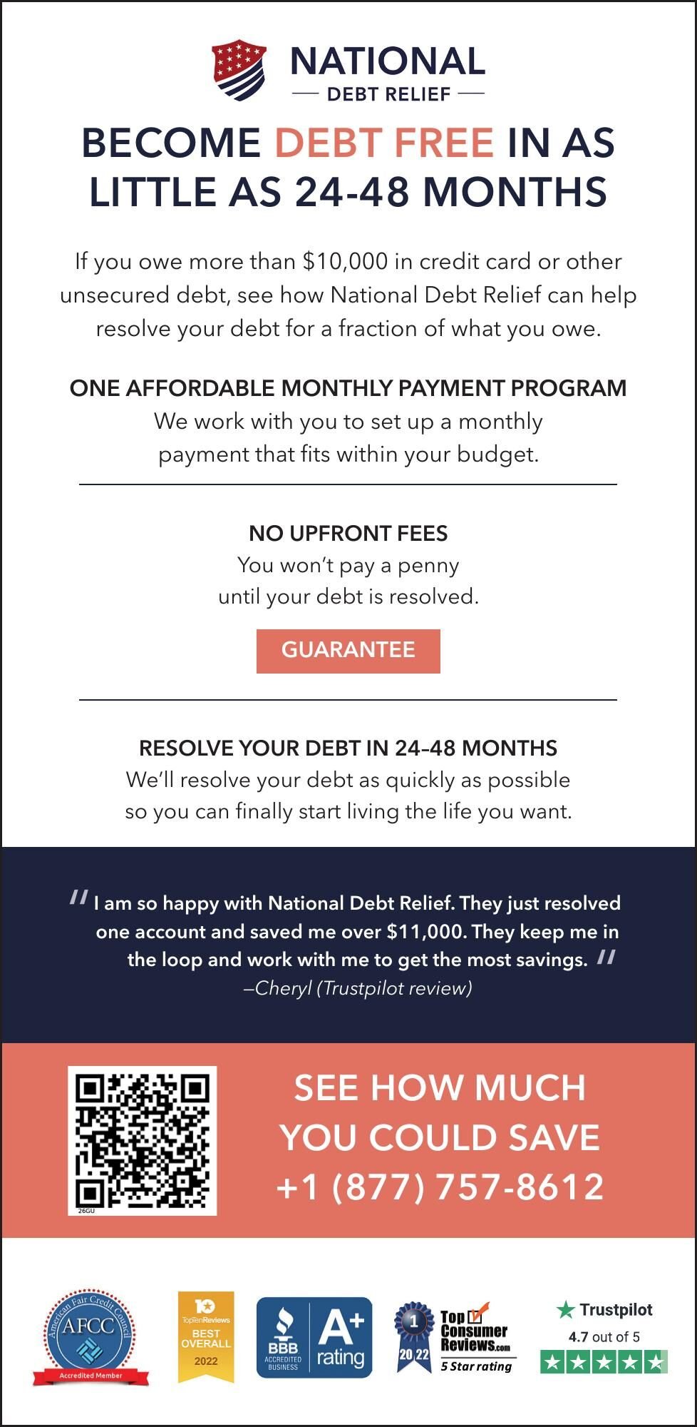National Debt Relief - MEDIABIDS - Ad from 2025-10-16