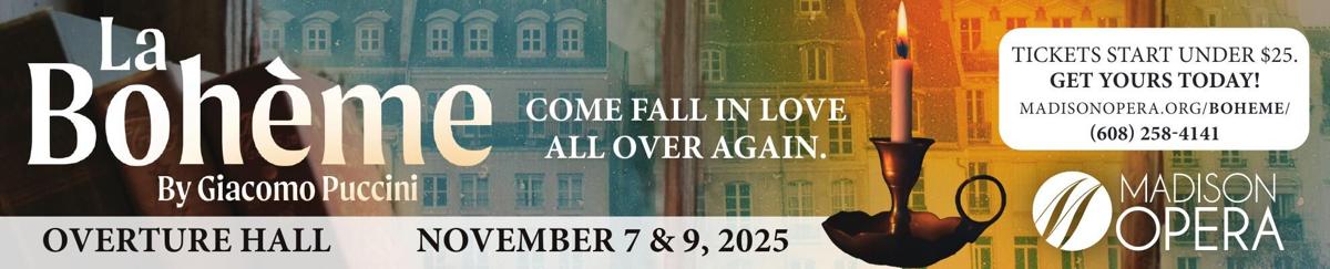 MADISON OPERA - Ad from 2025-10-26