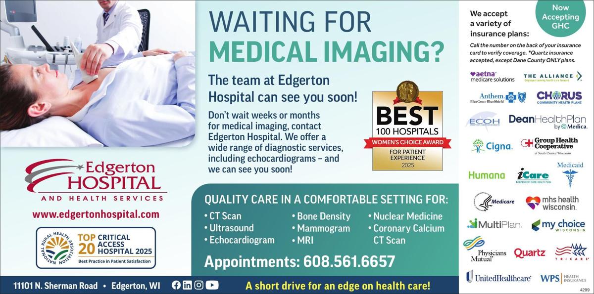 EDGERTON HOSPITAL - Ad from 2025-10-26